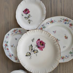 Assiette rétro/vintage