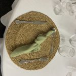 Set de table ou sous assiette en osier