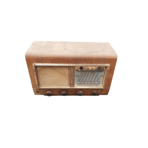 ancien poste radio décoration