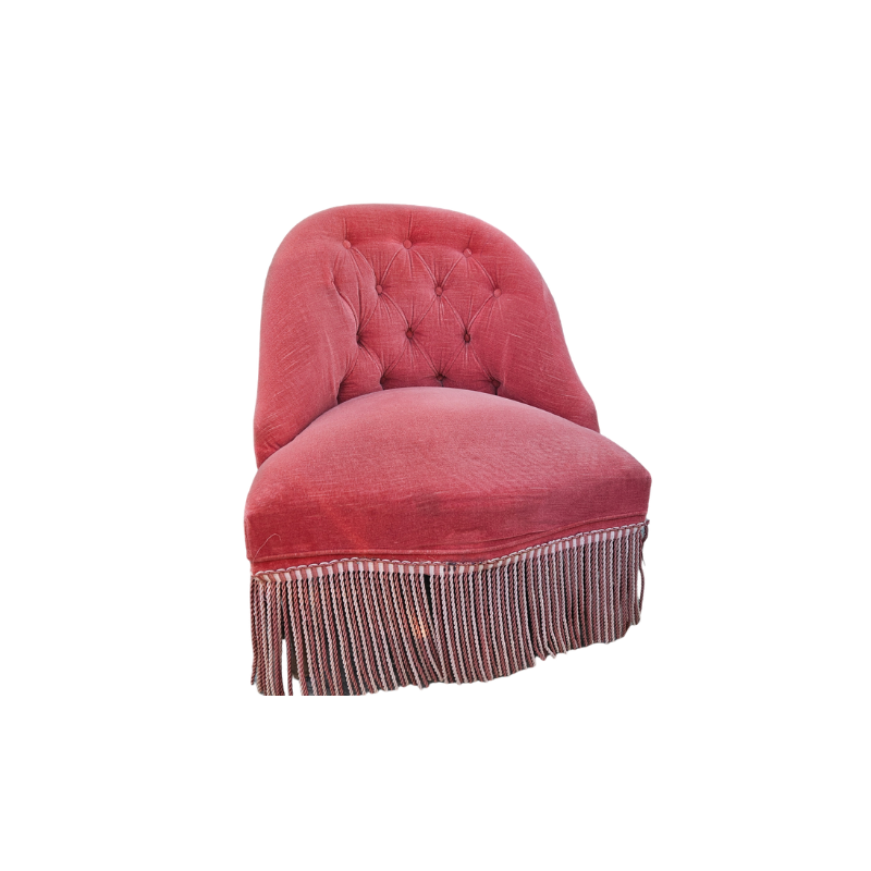 fauteuil en velours