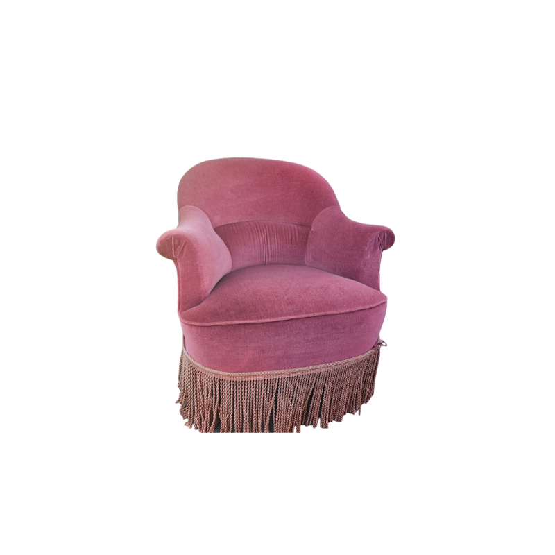 fauteuil en velours