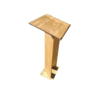 Pupitre en bois clair